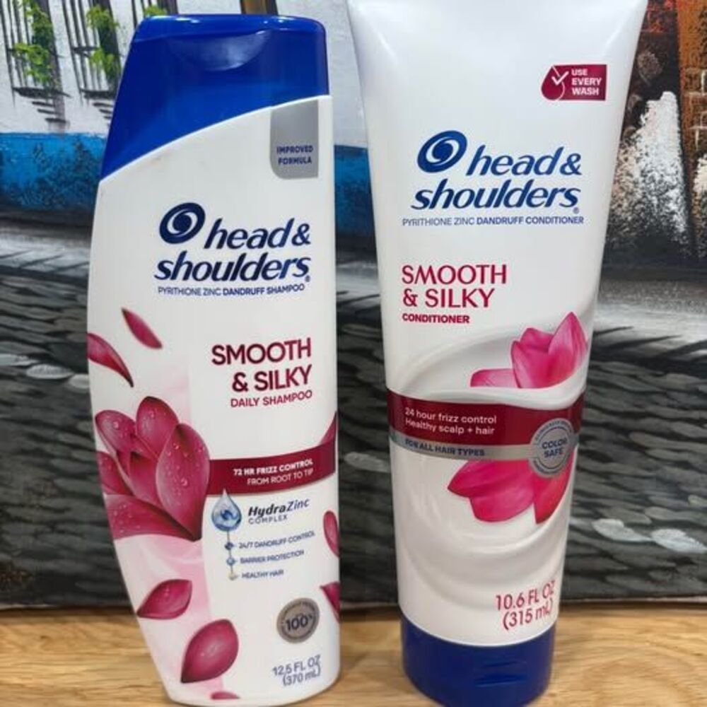 Head & Shoulders Smooth & Silky Shampoo + Conditioner Set | 2 for $10